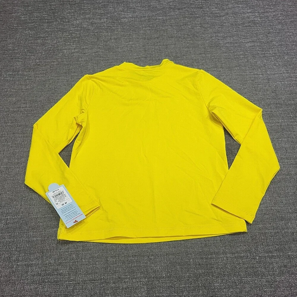 Boys' Solid Rash Guard Top - Cat & Jack Yellow Size Medium 8